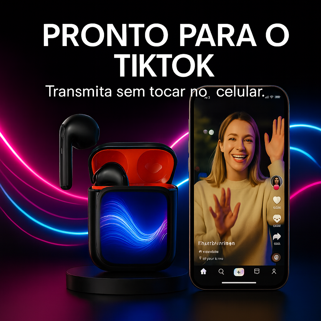 Auricular inteligente com tradutor IA
